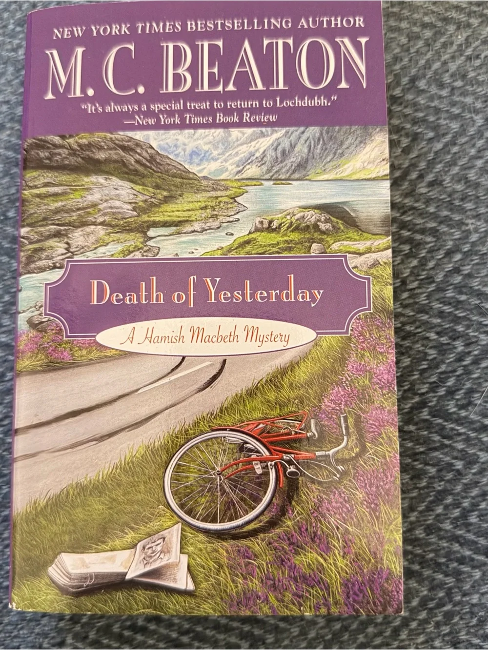 Death of Yesterday - Purple Cover